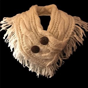 Womens Soft Warm Cozy Knit Neck Warmer Scarf